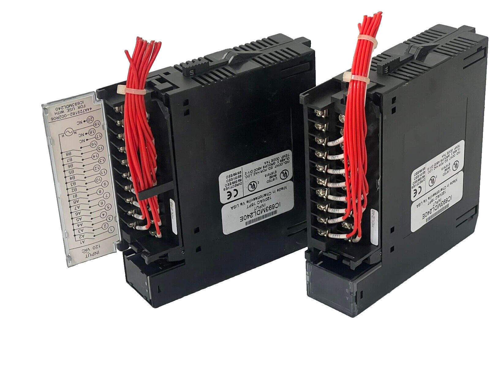 GE FANUC IC693MDL240E 16 POINT AC INPUT MODULES