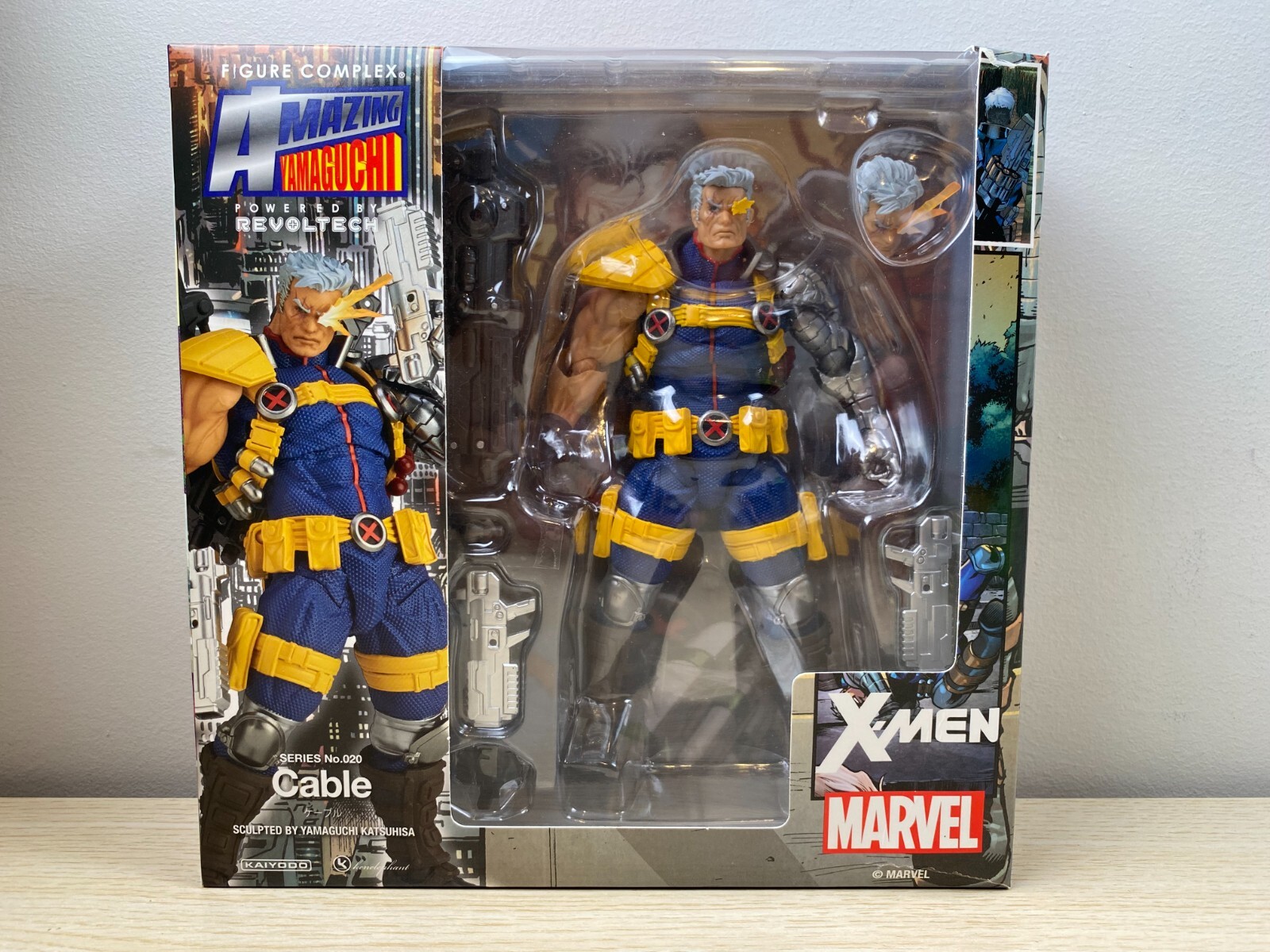 アメージングヤマグチ ケーブル X-MEN Series No. 020 *中古 Amazing Yamaguchi X-Men CABLE No.020 Authentic Action Figure