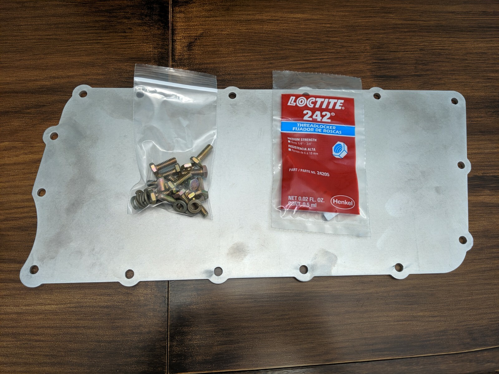 318 Magnum 360 Magnum Aluminum Plenum Repair Plate Includes Bolts