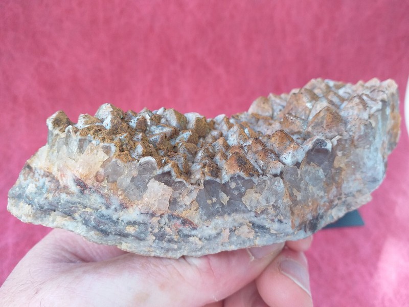 Quartz EnfumÃ© OxydÃ©, Loire France