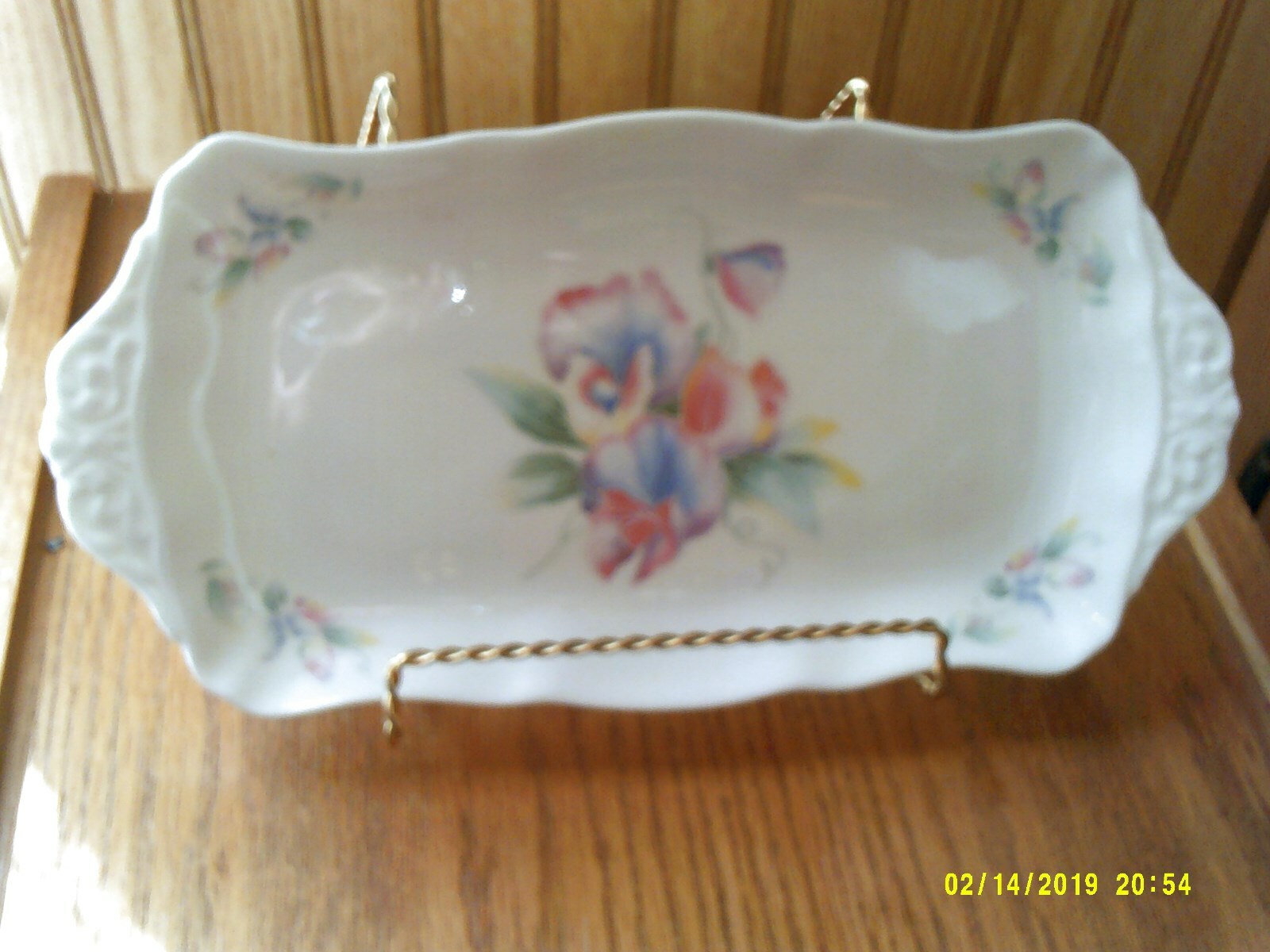 AYNSLEY ENGLAND CHINA LITTLE SWEETHEART TRAY EASTER ~PRISTEEN