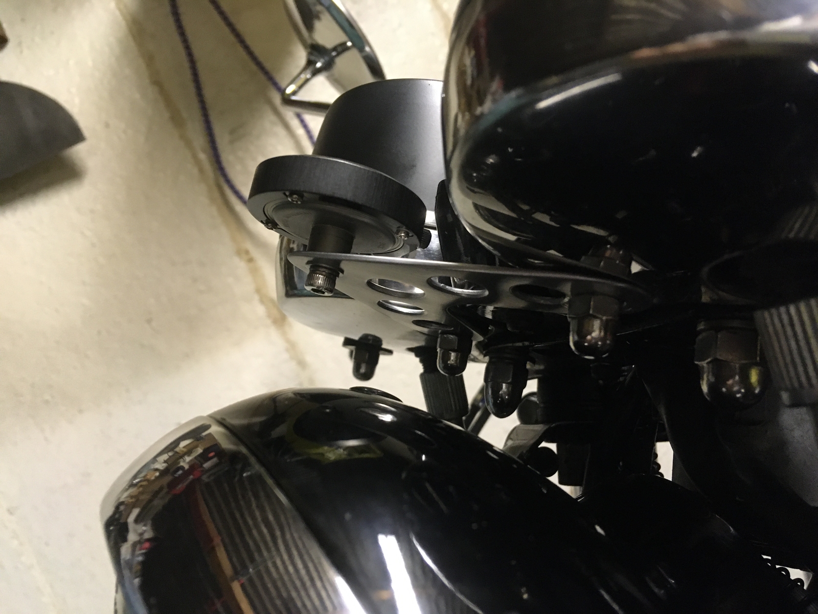 Oxford Essential Motorcycle Bike Clock Analogue ATV Water Resistant