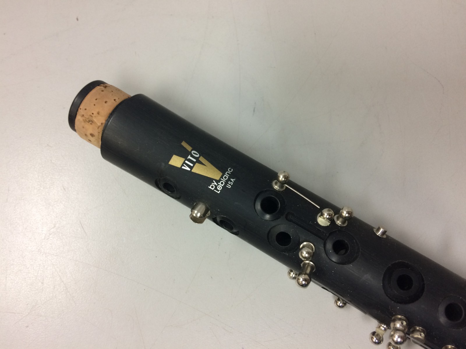 Vito Bb Clarinet Upper Joint for Woodwind Repair / Band Instrument Repair