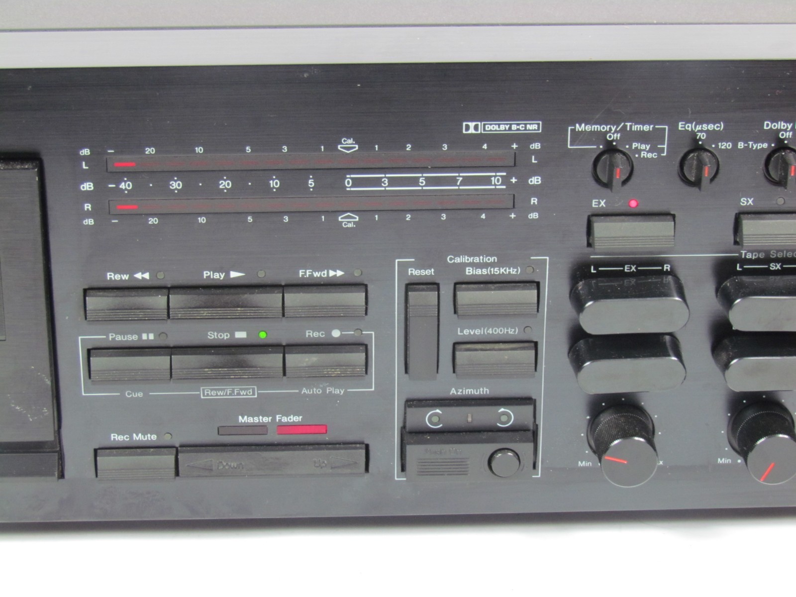 Nakamichi ZX-7  Discrete Head Cassette Deck Testes Working