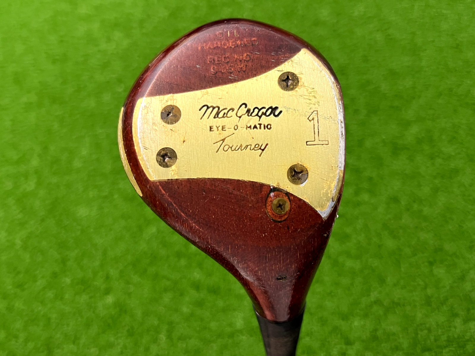 EYE-O-MATIC Tourney 　4番 MacGregor Eye-O-Matic Tourney Tommy Armour Persimmon 4 Wood