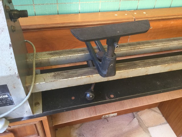 Ryobi wood turning lathe and cupboard bench Power Tools 