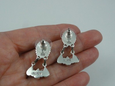 Sterling Silver Copper Turquoise 1-1/8