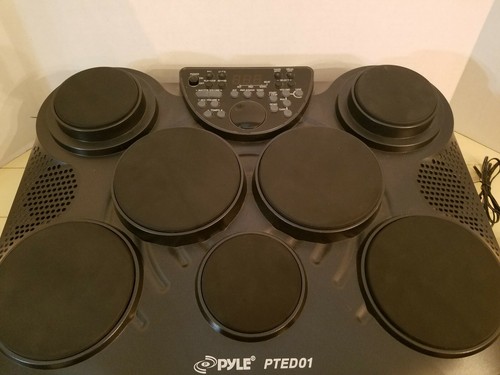 Pyle PTED01 digital electronic table top drum 7 pad