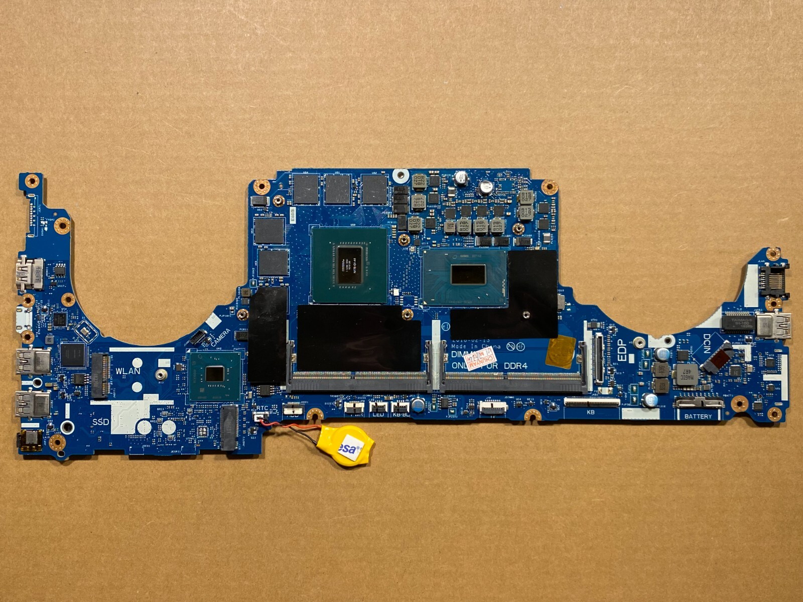 NEW Dell G5 5587 G7 7588 Motherboard Intel i5-8300H Nvidia