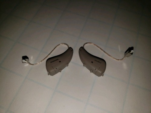 Brand New 2018 2x Signia Siemens Carat Primax 7px RIC 13 Hearing Aids Set Pair