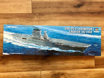 Trumpeter 1:350 USS CV-2 Lexington Aircraft Carrier 05/1942 Model Kit #05608