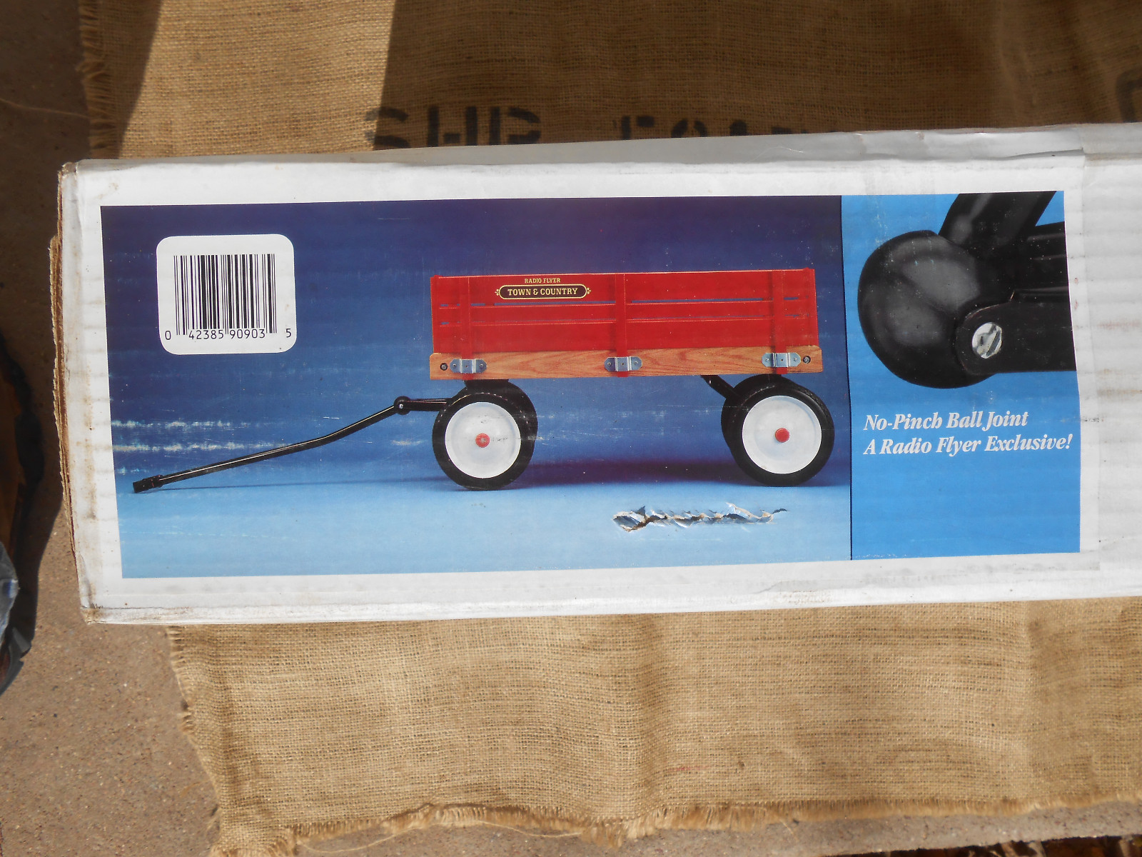 Radio Flyer TOWN & COUNTRY Model 24 Wagon • Vintage 1980's 