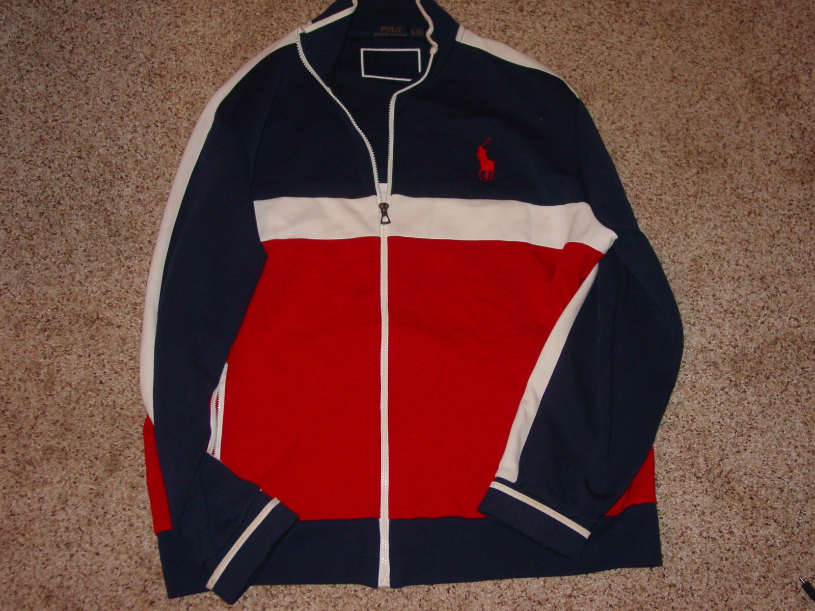 Polo Ralph Lauren レッドジャケット Mサイズ ラルフローレン POLO RALPH LAUREN 80s タイ製 コットン