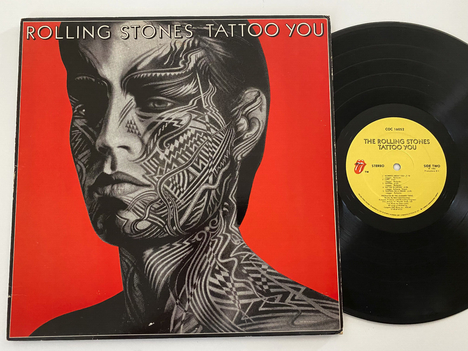 EMOTIONAL TATTOO ROLLING STONES オレンジレコード EMOTIONAL TATTOO ROLLING STONES オレンジレコード レコード