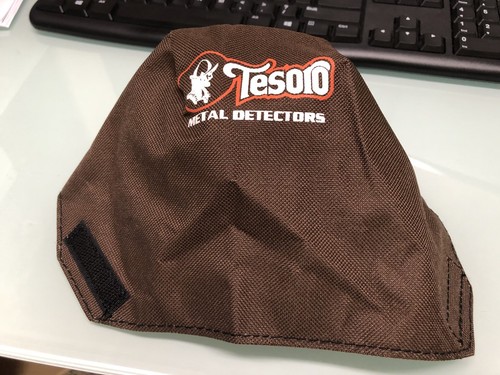 Tesoro Large Rain Jacket Metal Detector Cover for Control Box Color Brown