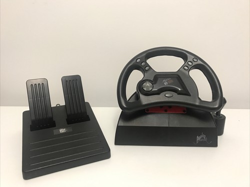 【⚡️MAD CATZ Analog Steering Wheel for PS】 Mad Catz Racing Analog Steering Wheel and Pedals for