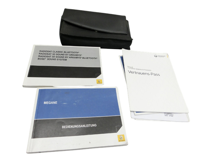 Renault Megane III 08-12 Serviceheft Betriebsanleitung Anleitung Bordmappe  - Bild 1