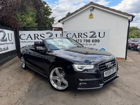 2014 Audi A5 2.0 TDI 177 S Line Special Edition 2dr CONVERTIBLE Diesel Manual