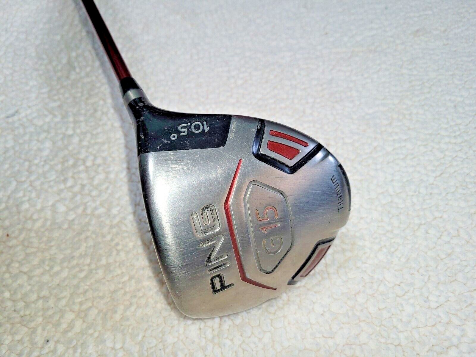 Ping G15 10.5° RH Driver with TFC 149 D Regular Flex Graphite Shaft Ping GripのeBay公認海外通販|セカイモン PING ドライバー ヘッド G15 10.5°