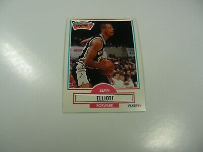 Sean Elliott 1990-91 Fleer ROOKIE CARD #171. rookie card picture