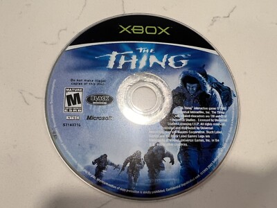 The Thing Xbox Disc Only