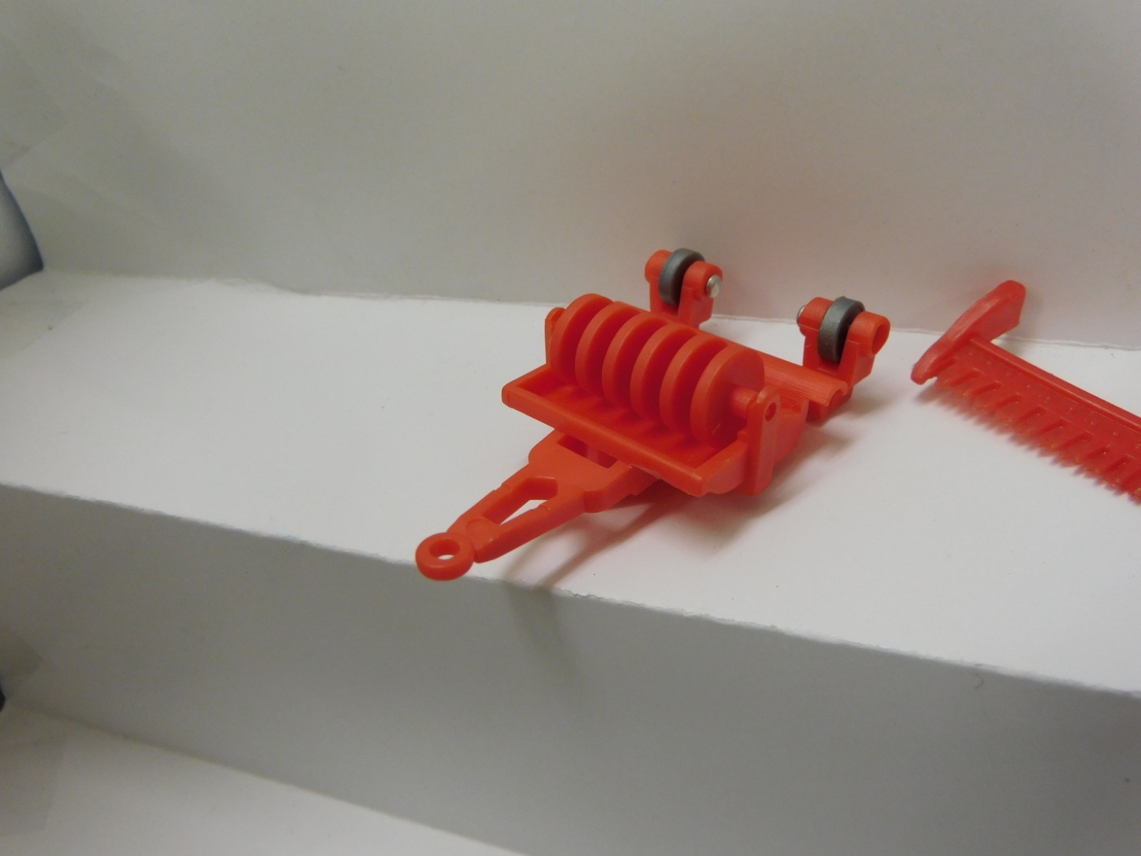 Sickle Mower and 6 Blade Disc Plastic Playset Farm Implement Accessories