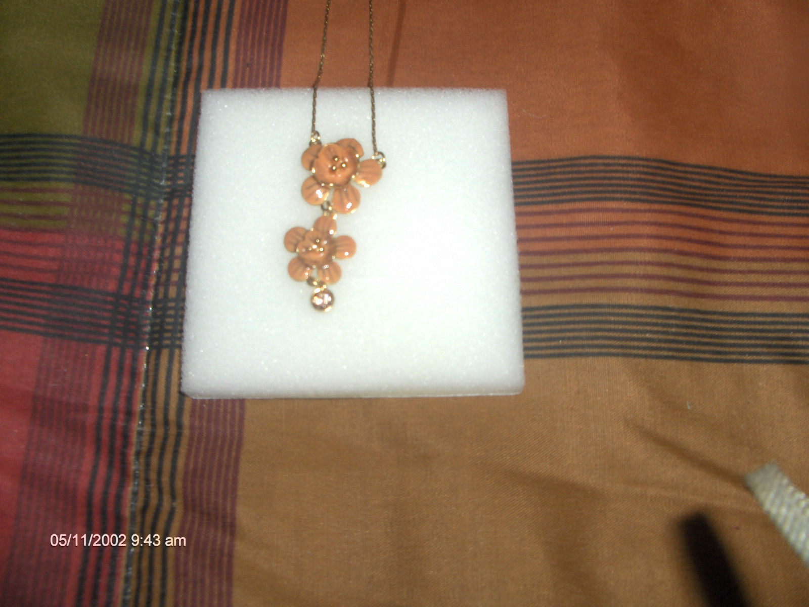 Модная бижутерия с покрытием из желтого золота Pilgrim