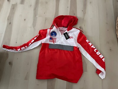 Spacelab3 Chemistry pull over 1/4 zip nasa explorer Large tags