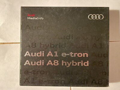 Audi A1 Etron/ A8 Hybrid Press Kit With CD
