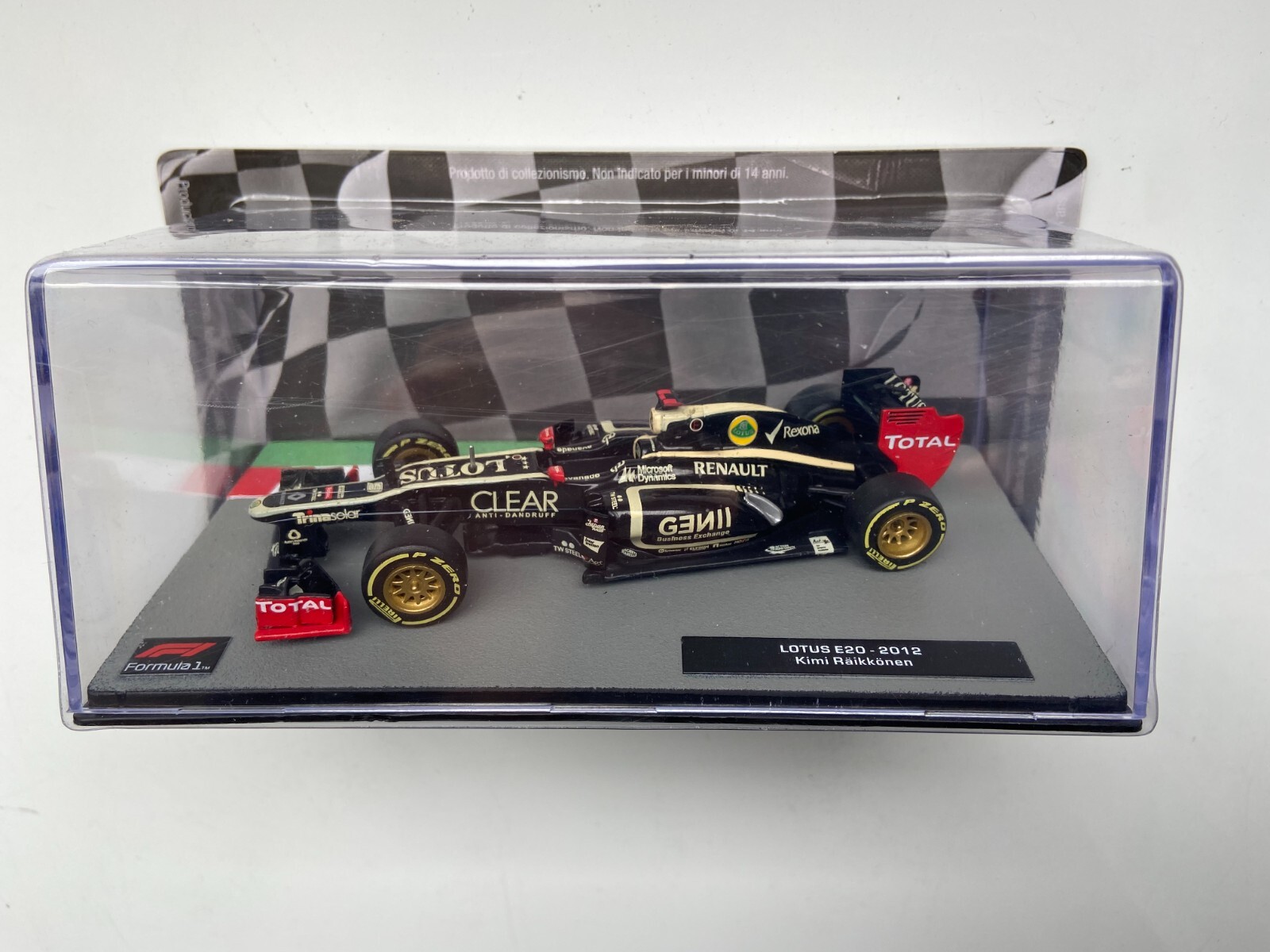 ☆貴重タメオ1⁄43 ロータス ルノー E20 バーレーンGP ライコネン