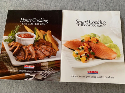 Lot of 2 Costco Cookbooks HomeCooking/SmartCooking FREE SHIPPING!!!!