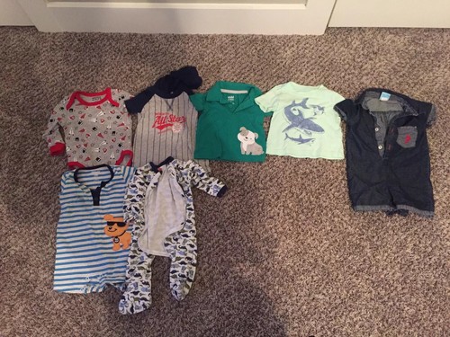 Baby Boys 0-3 3-6 Months Clothing Outfits Clothes Lot