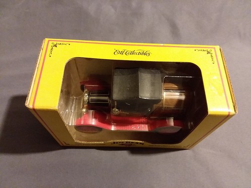 Ertl collectibles Die-cast 1918 Ford Runabout Jim Beam Barreltruck Bank 1.25