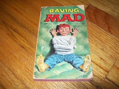 RAVING MAD - PAPERBACK - VERY GOOD CONDITION - FREE SHIPPING ON 5 OR MORE BOOKS