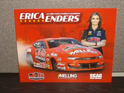 2024 ERICA ENDERS JOHNSON'S HORSEPOWERED GARAGE PRO STOCK NHRA POSTCARD