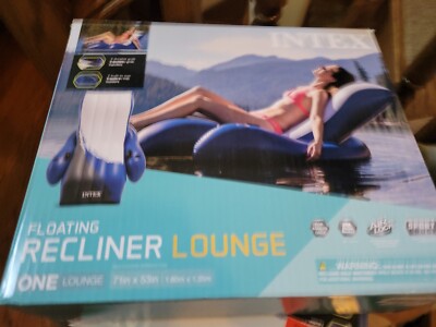 Intex 58868EP Inflatable Pool Floating Recliner Lounge