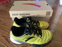 anta weightlifting shoes gold