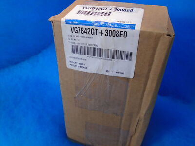 JOHNSON CONTROLS ACTUATOR VALVE BRASS LINEAR VG 78421GT 3008E 1/2IN 3W NPT 1YR W