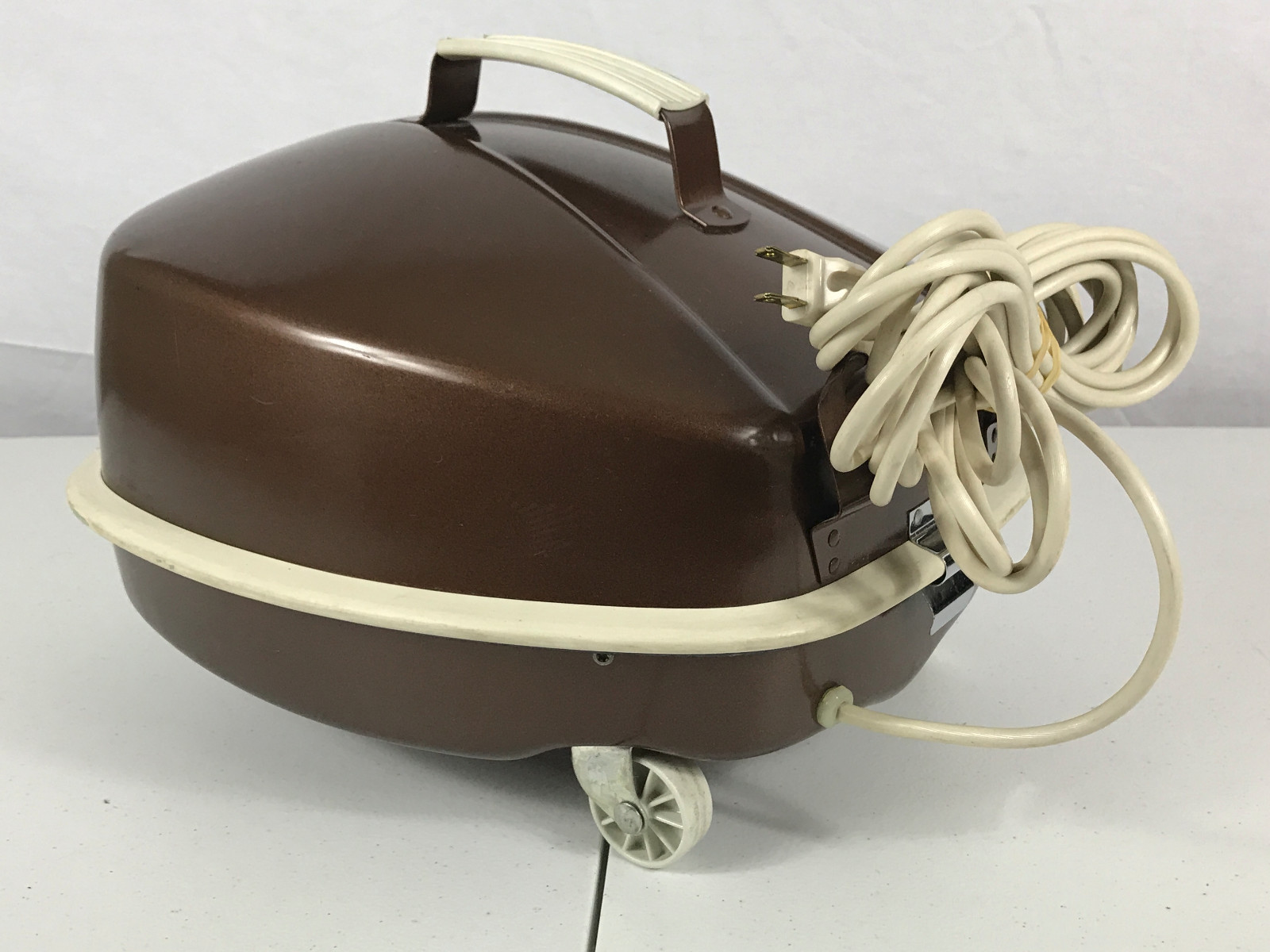 Vintage Eurkea Small Brown Canister Vacuum Model 513 - Tested & Working