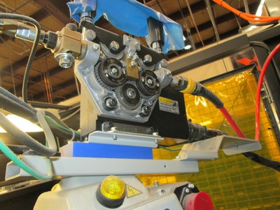 Panasonic TA-1000 Weld Robot W/Jet Line Engineering NEC-601 Arc Length Control
