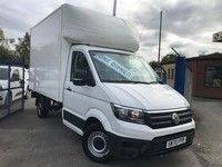 2020 VW Crafter Luton Tail Lift 2.0 TDi CR35 Startline Euro 6, F/S/H, Air Con