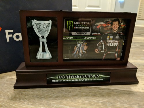 Martin Truex Jr. Furniture Row Racing 2017 Monster Energy Champ Desktop Display