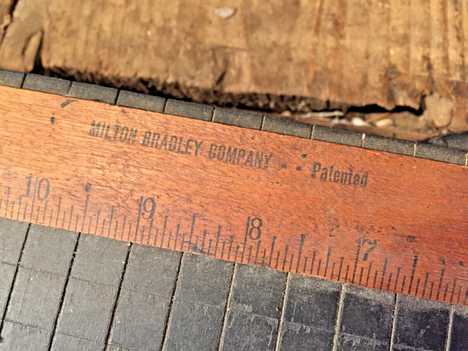 Antique Milton Bradley Paper Cutter 16'' Guillotine Shear Springfield Mass BLACK