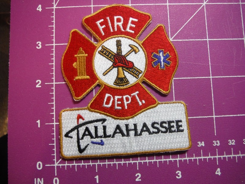 Tallahassee Florida Fire Department patch
