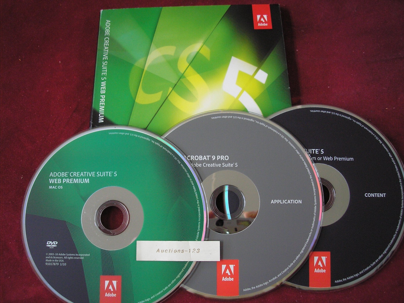 【Mac】Adobe CREATIVE SUITE 5 Adobe Creative Suite 5 CS5 Design Premium For MAC OS