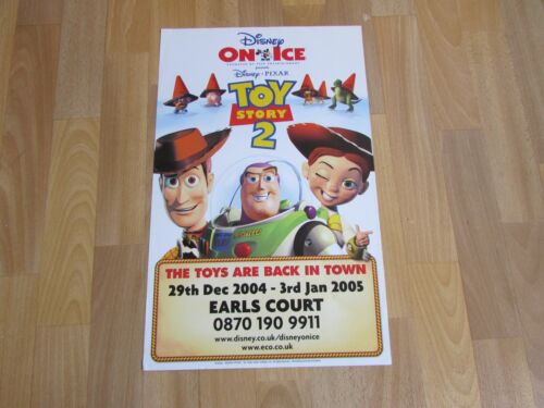 Disney on Ice Toy STORY 2 Original 2004 / 2005 Earls Court London Theatre Poster