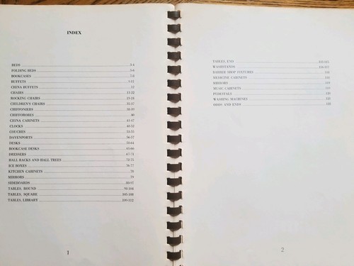 Value Guide Antique Oak Furniture Conover Hill 1972 Vintage Book 122pgs PICTURES
