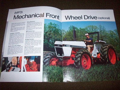 Case 1190 1290 1390 Tractor Advertising Brochure