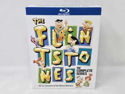 The Flintstones: The Complete Series (Blu-ray, 2020, 10-Disc Set) VGC Nice Discs