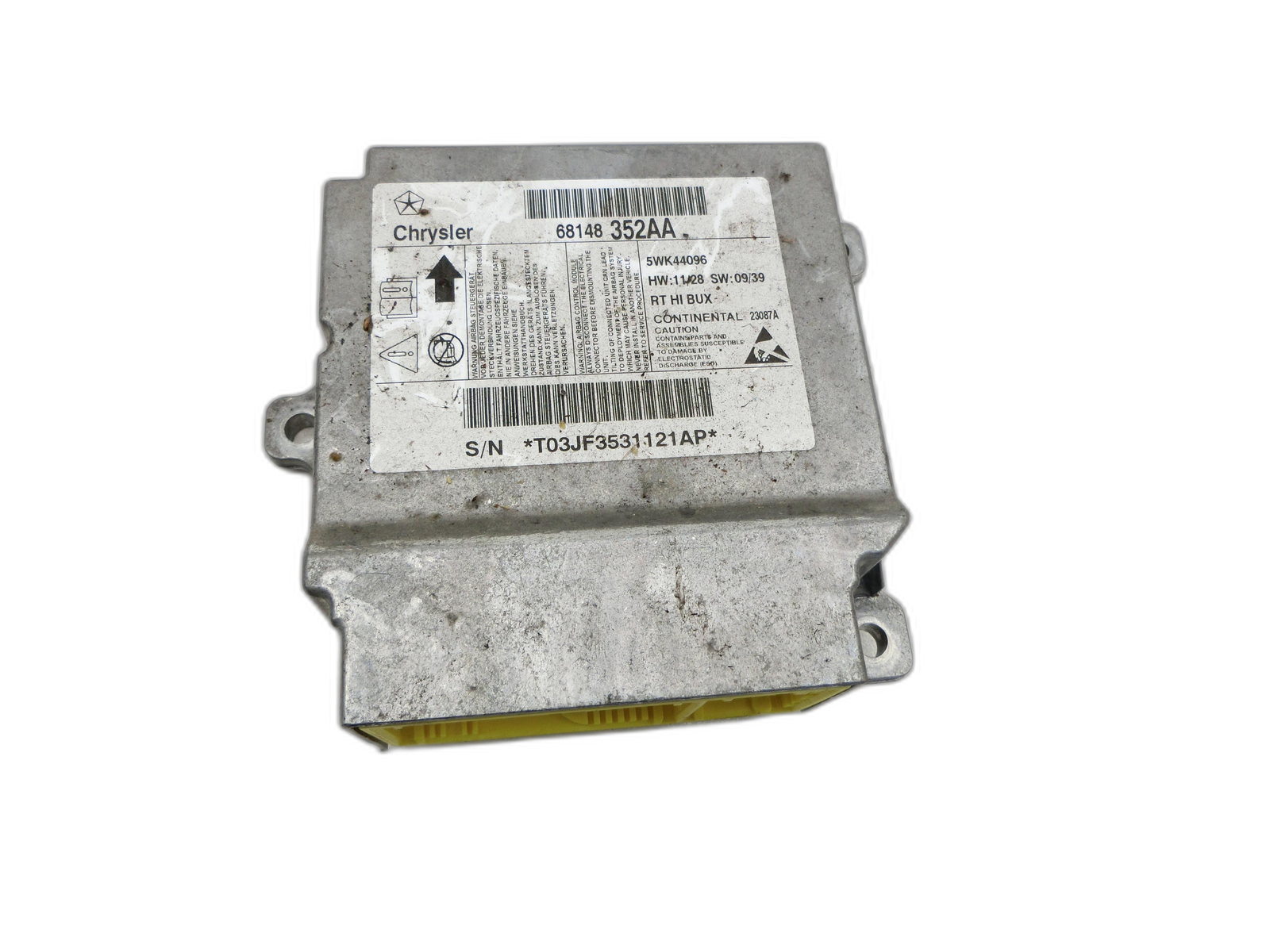 Chrysler Voyager V RT 08-11 Airbag Steuergerät Airbagsteuergerät  - Bild 1
